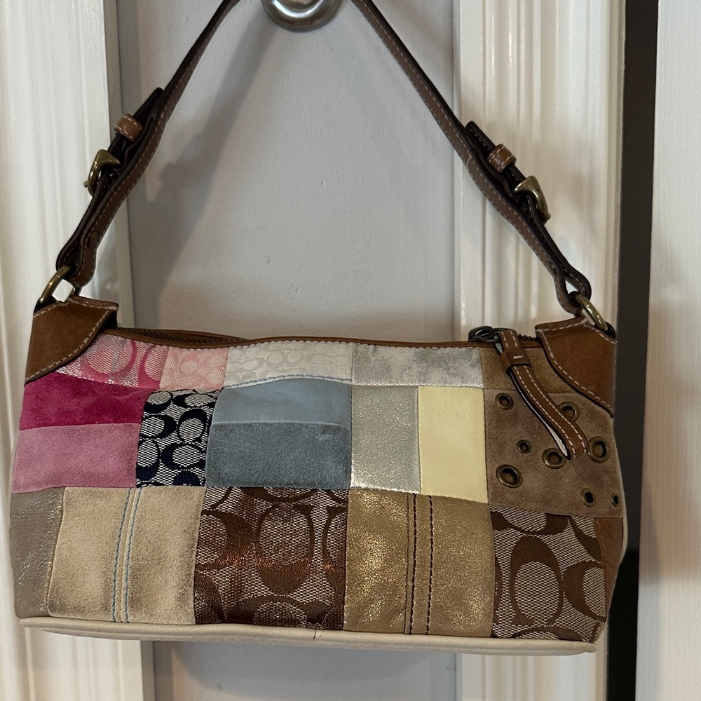 Patchwork Shoulder Bag